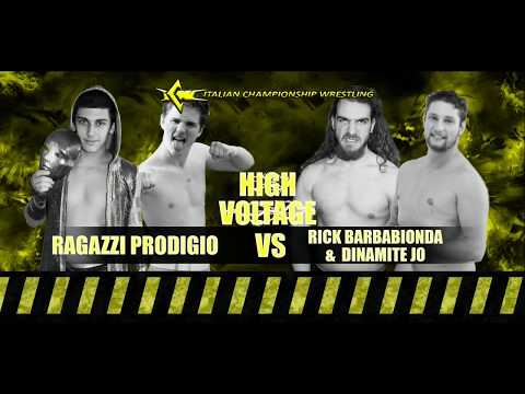 ICW High Voltage #14 (Akira & Gravity vs Dinamite Jo & Rick Barbabionda) [English commentary]