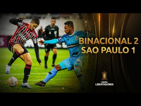 Binacional vs. Sao Paulo [2-1] | GOLES | CONMEBOL Libertadores 2020