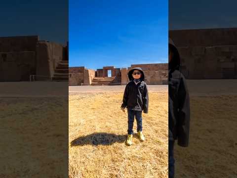 Turisteando en tiawancu #lapaz #bolivia #turismo #cultura