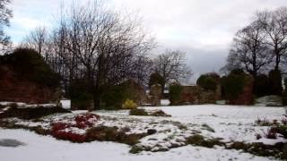 preview picture of video 'Winter View Lindores Abbey Newburgh North Fife Scotland'