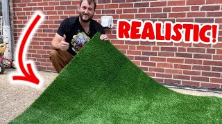 LOOKS & FEELS GREAT! Artificial Grass Rug #artificialgrass #amazonfinds