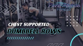Do Chest Supported Dumbbell Rows Instead of Bent Over