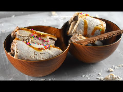 Lindt Excellence Sea Salt Caramel Milk Chocolate Ice Cream Roll