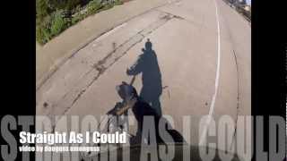 Straight as I Could on a Trikke