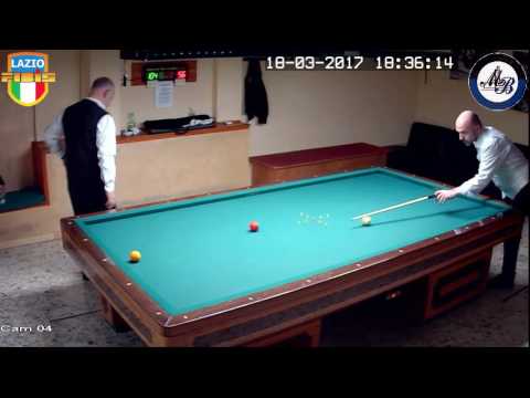 Piccirilli vs Potalivo - Gara Interregionale 1/2/3 Cat. CSB Martino's Billiards (LT) 14/18Mar2017