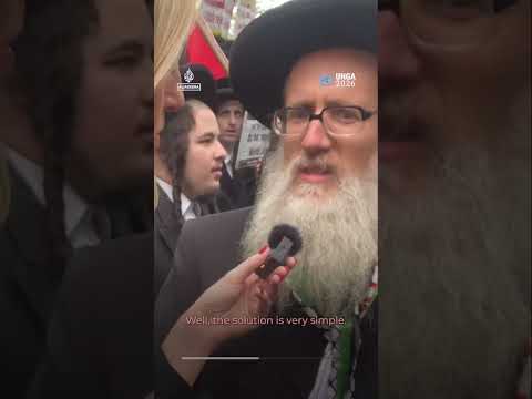 Jewish protestors join Free Palestine march to denounce Netanyahu | AJ Shorts