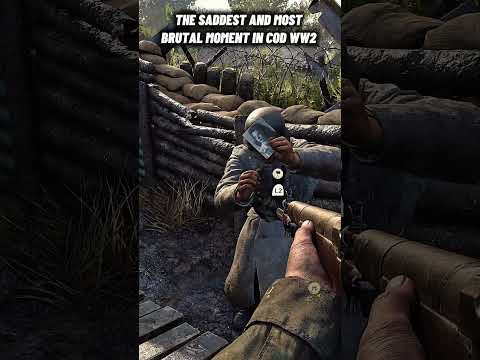 the most brutal moment  #callofduty #ww2