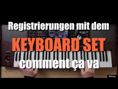 PA1000/4X - Registrierungen mit dem Keyboard Set  #177