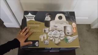 Tommee Tippee Closer to Nature All-in-One Newborn GIft Set Unboxing and First Impressions