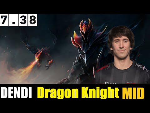 🤯 DENDI [Dragon Knight] MID  7.38 - DOTA 2 HIGHEST MMR MATCH #dota2 #dota2gameplay #dendi