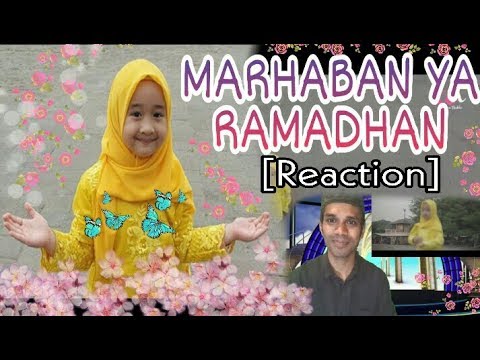 MARHABAN YA RAMADHAN | AISHWA  ft QEISYA & ABI NAHLA (Reaction Al Hafiz)