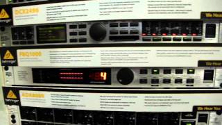 Video thumbnail for NAMM 2011 - Rackmount gear and XENYX XL3200 by Behringer