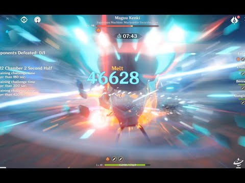 The Legendary Melt Eula Destroys Spiral Abyss Floor 12 Genshin Impact 2.0 Inazuma Abyss Reset