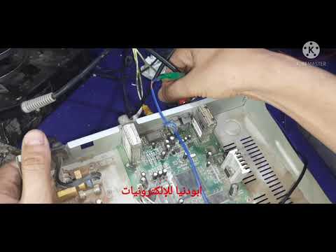 صنع وصلة لاصلاح اعطال الصوت والصورة في الريسفر وشرح الاصلاح