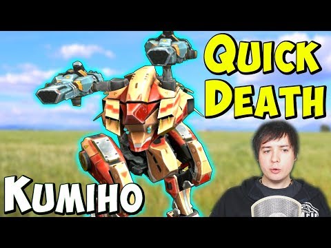 Quick Death STORM KUMIHO Assassin on My Account - War Robots WR