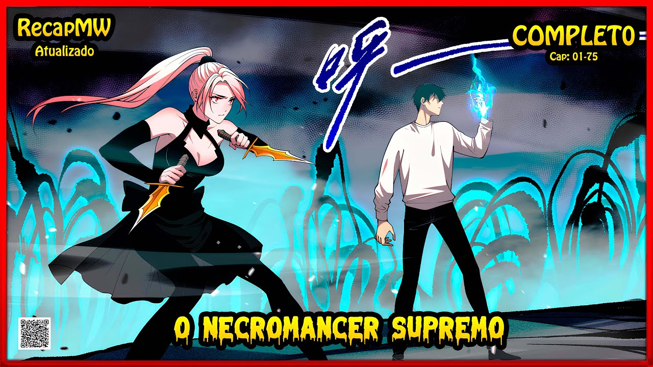 Ele é o único necromante do mundo e assim, se tornará o deus dos mortos