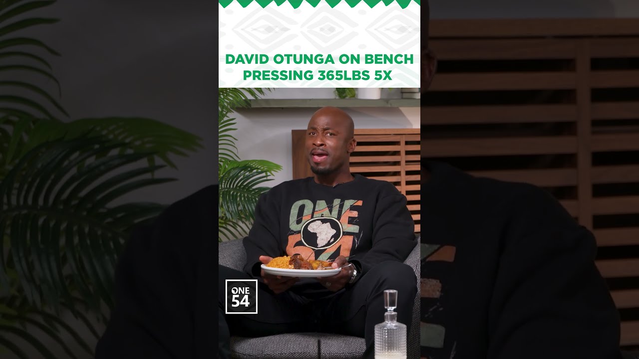 David Otunga On Bench Pressing 365lbs 5x | One54 Africa Podcast