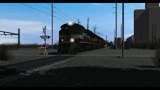 TRS2019: NS 66T with the NYC & NKP Heritage Units