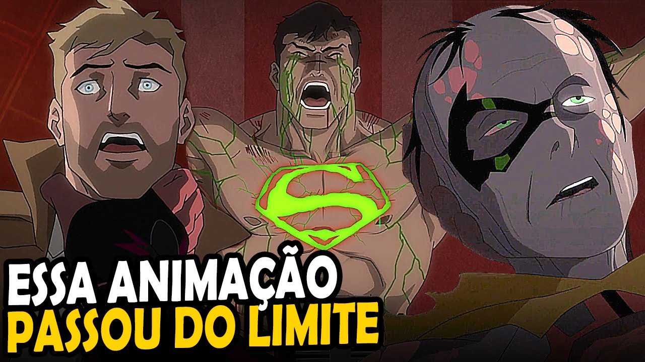 VIOLENTA, VAZIA e UM INSULTO! LIGA DA JUSTIÇA GUERRA DE APOKOLIPS É UM DESASTRE