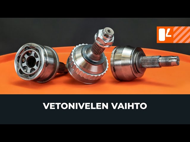 Katso video-opas kuinka vaihtaa Vetonivelet NISSAN SUNNY I (B11)-mallin