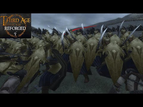 DAGORLAD, THE ELVEN FRONT (Siege Battle) - Third Age: Total War (Reforged)