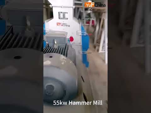 2T/H Hammer Mill Test Run