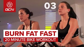 Burn Fat Fast: 20 Minute Bike Workout