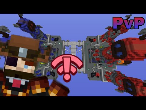 PvP Minecraft Pe - Capture the flag matches with a lot of lag