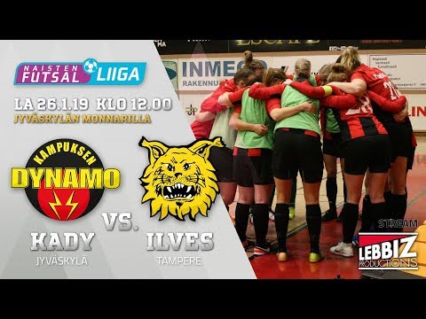 26.01.2019 KaDy Naiset - Ilves FS klo 12.00 Naisten Futsal-Liiga