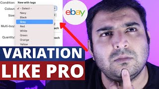 How to create eBay listing with Variations? | Step by Step |