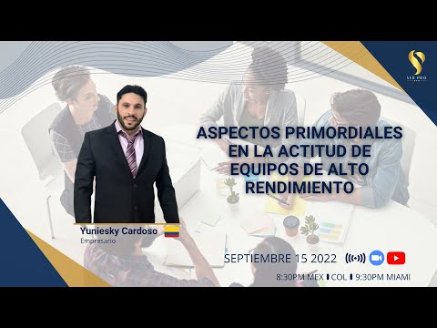 Aspectos primordiales en la Actitud de equipos de Alto Rendimiento