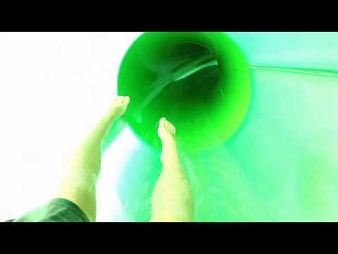 Himlabadet Sundsvall Turbo Waterslide POV, Sweden