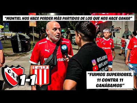 REACCIÓN CON HINCHAS 🎙👹 - INDEPENDIENTE 1-1 ESTUDIANTES LP - FECHA 1 - LIGA ARGENTINA - APERTURA🏆