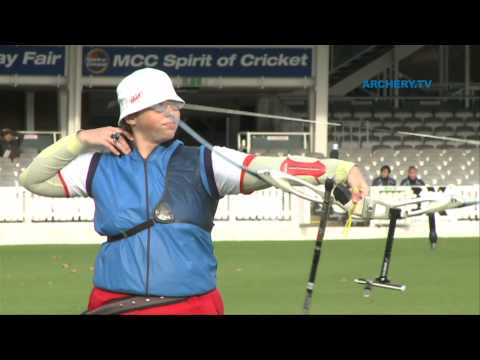 Bérangère Schuh v Justyna Mospinek – recurve women’s 2nd round | London 2012 Olympic Test Event