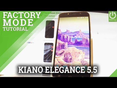 Factory Mode in KIANO Elegance 5.5 - Test Menu / Auto Test
