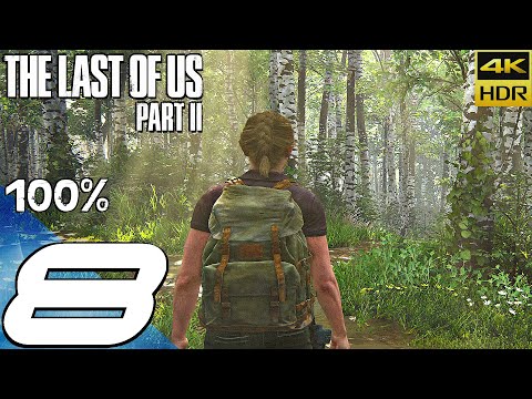 THE LAST OF US 2 - Gameplay Walkthrough Part 8 Survival Mode (PS4 PRO 4K HDR) All Collectibles 100%