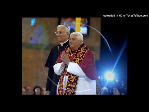 Joyful Mysteries of the Rosary in Latin by Pope Benedict XVI [with beautiful soundtrack]
