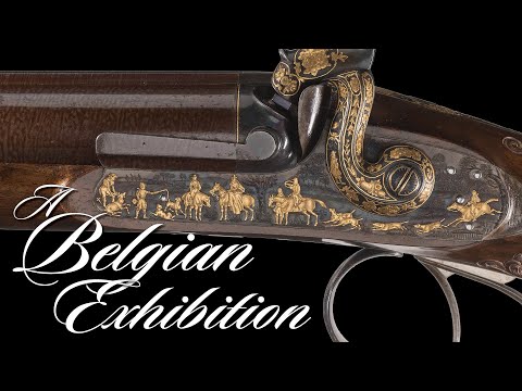 A Belgian Exhibition Shotgun by Celestin Dandoy