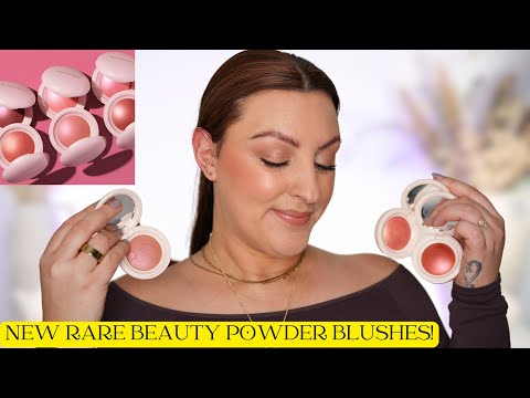 RARE BEAUTY SOFT PINCH LUMINOUS POWDER BLUSHES!
