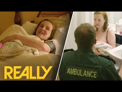 Woman Gives Birth To A Surprise Baby In Hotel Toilet! | Ambulance