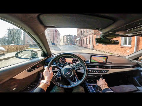 Audi A4 S Line B9 | 2.0 TDI 150HP | POV Test Drive