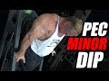 Pec Minor Dip | Chest Exercise