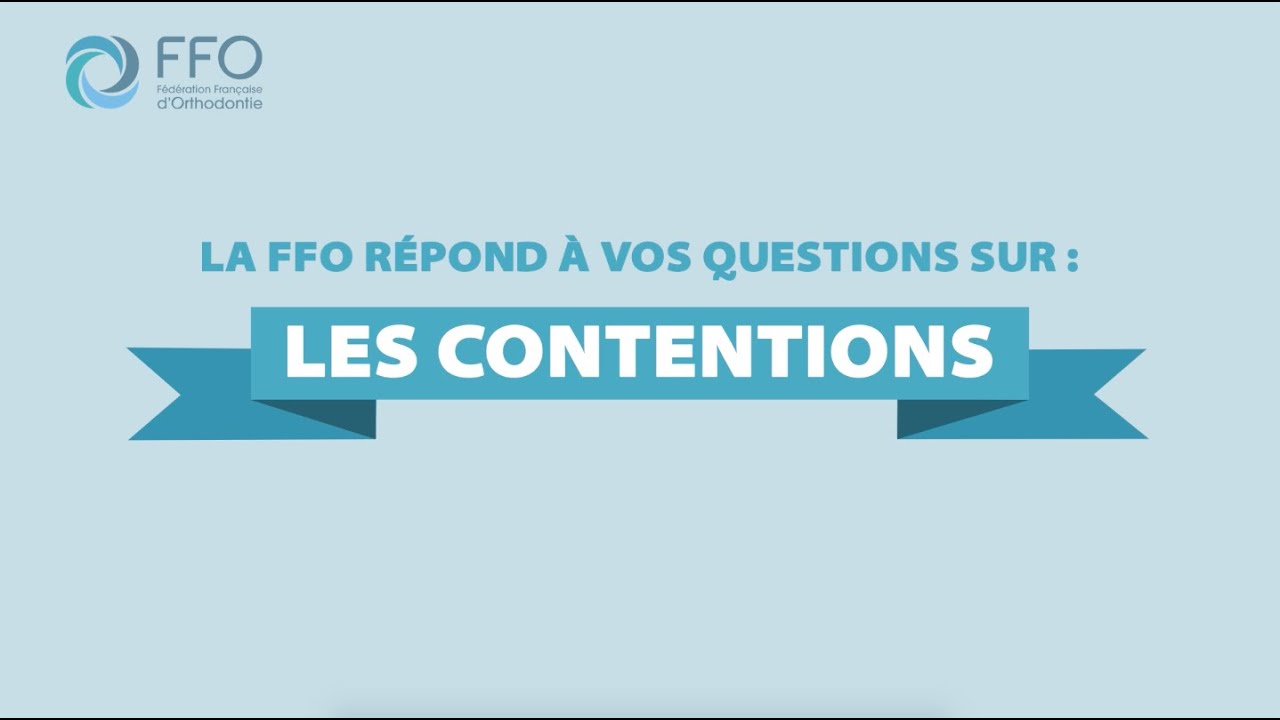 🦷 Appareil dentaire : A quoi servent les contentions ?