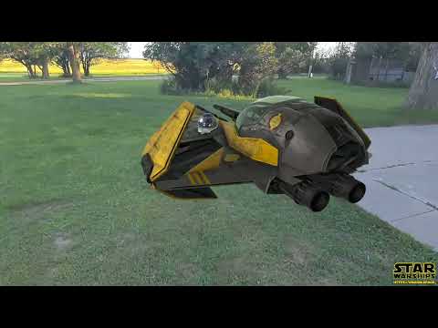 Star Warships: Jedi Starfighter - Eta 2 Actis class Light Interceptor