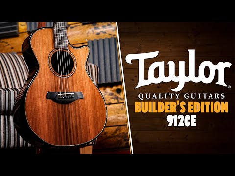 Taylor 900 Series | Builder's Edition 912ce - Sinker Redwood & Honduran Rosewood