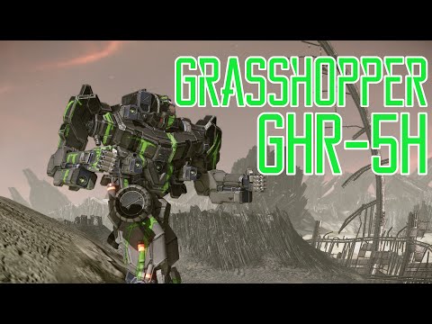 MechWarrior Online - Icy Insect |Grasshopper GHR-5H| 1080p