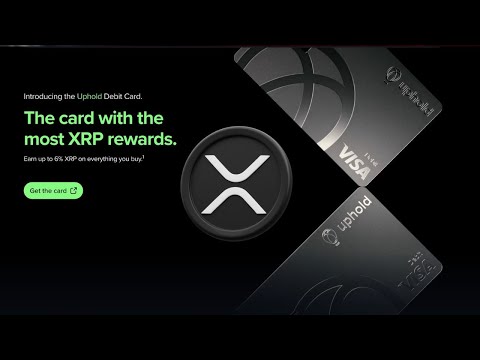The Card with the Most XRP REWARDS | Uphold Debit Card | Earn up to 6% XRP on everything you buy 👊😎