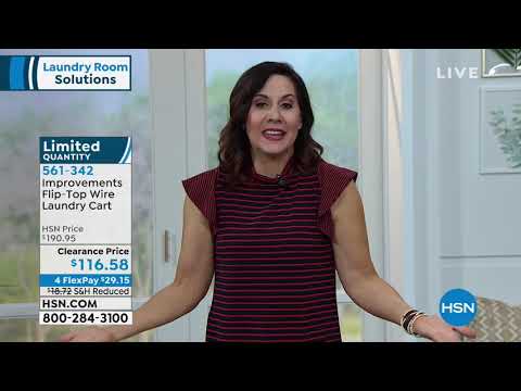 HSN | Laundry Room Solutions 02.06.2019 - 05 PM