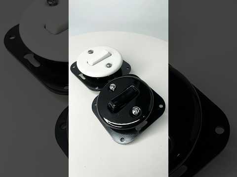 Вимикачі керамічні Keruida 1-клавішні прихованого монтажу без рамки