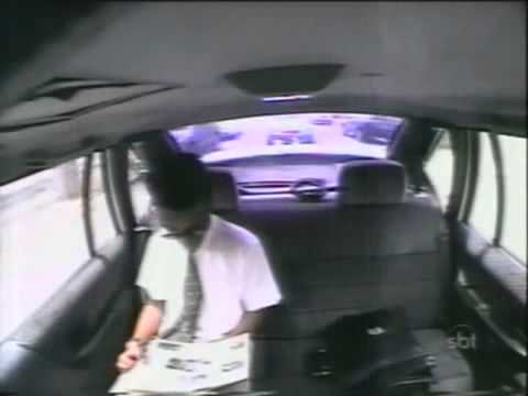 PEGADINHA SILVIO SANTOS PUM NO TAXI